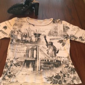 Christopher & Banks New York shirt